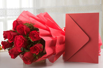 Flowers with Greetings