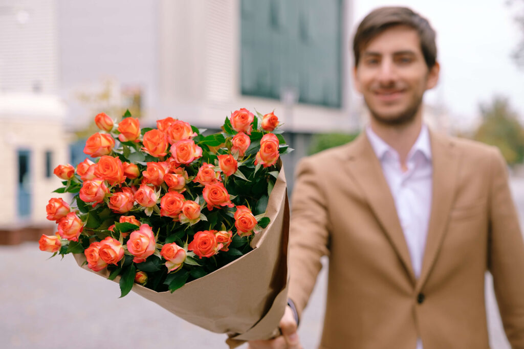 Flowers for boyfriend
