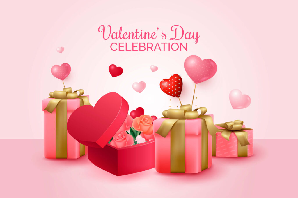 Happy Valentine's day: Romantic Valentines day gift for Couples