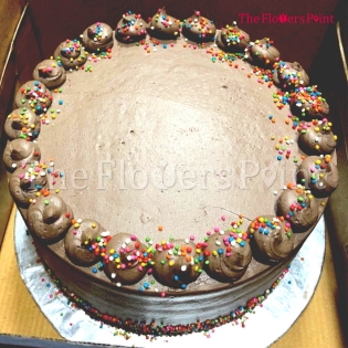 7 Layers Chocolate Rainbow Cake Delivered in Pune