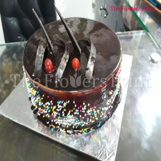 Customized Chocolate Cake Delivered in Ahemdabad
