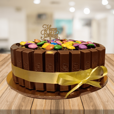 Premium Delight Kitkat Cake 