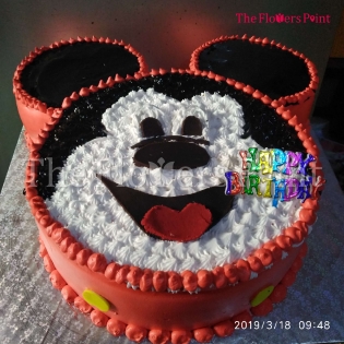 Mickey Mouse Cake Delivered in Lucknow