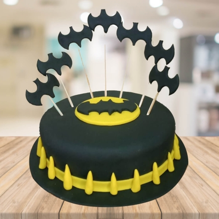 Batman Fondant Cake | Buy Batman Fondant Cake Online