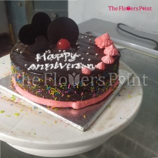Decorative Choco Truffle Cake Delivered In Amalapuram