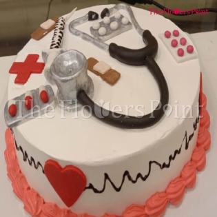 Doctor Fondant Cake Delivered in Wardha
