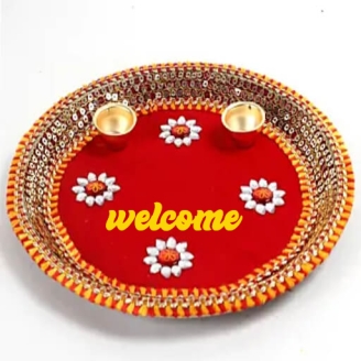 Decorative Ribbon Cutting Plate