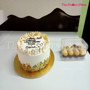 7 Layers Rainbow Cake Delivered in Pune