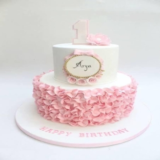 Designer 2 Tier Cake