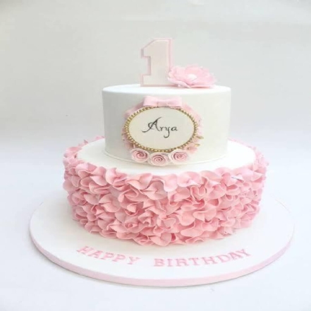 Designer 2 Tier Cake