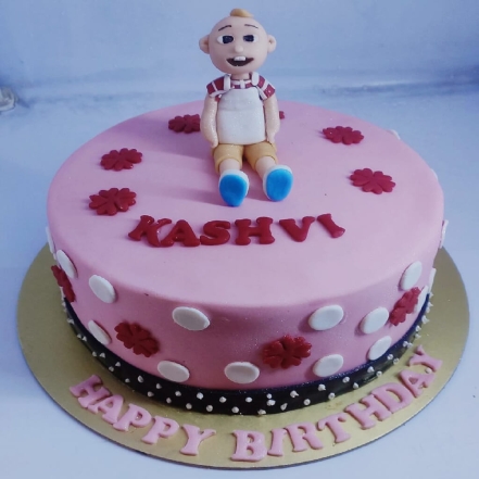 Cocomelon Fondant Cake