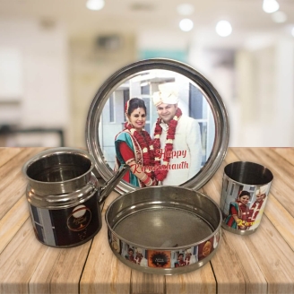 Karwa Chauth Pooja Thali Set