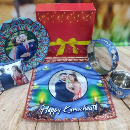 Personalised Karwa Chauth Thali