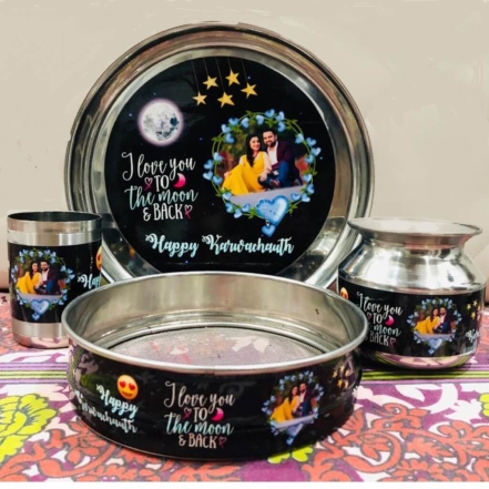 Karwa Chauth Puja Thali