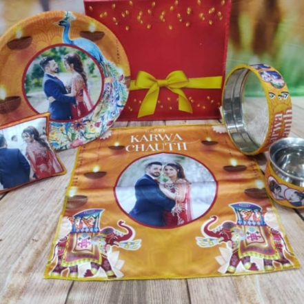 Premium Karwa Chauth Thali Set