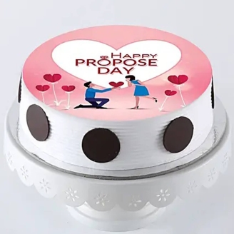 Happy Propose Day Cake