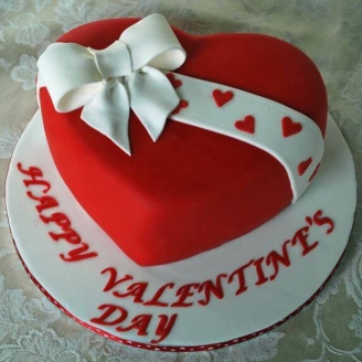 Happy Valentine Day Cake