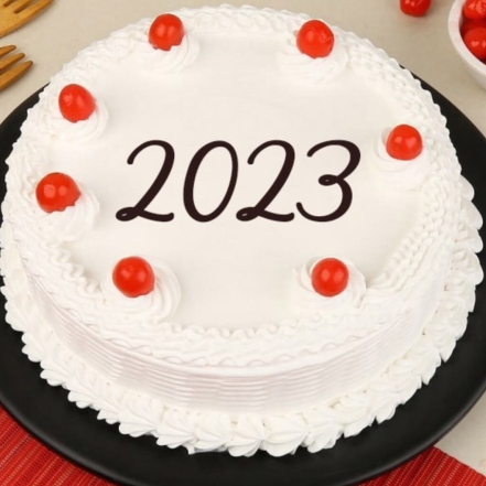 New Year 2023 Cake