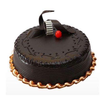 Dark Chocolate Birthday Cake