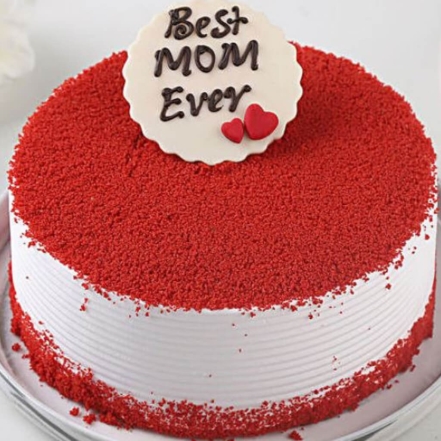 Mother's Day Red Velvet Cake