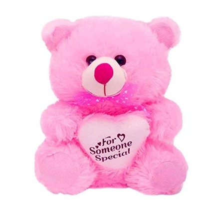 12 Inch Pink Colour Teddy Bear