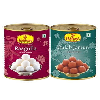 Haldiram's Gulab jamun n Rasgulla