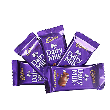 5 Dairy Milk Chocolates 