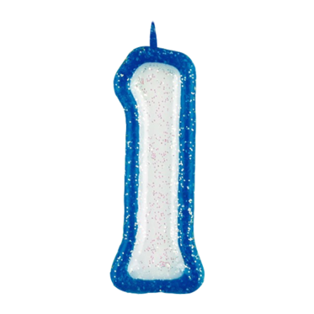 One Number Cake Candle