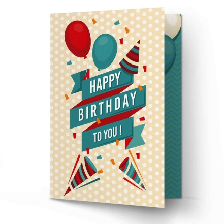 Happy Birthday Greeting Card