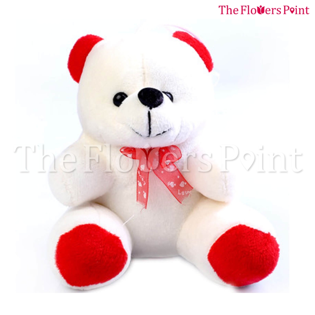 red white teddy