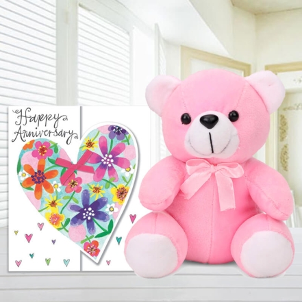 Anniversary Wishes With Teddy