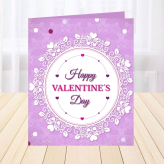 Lovely Purple Valentine's Day