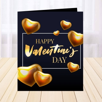 Shine Golden Valentine's Day