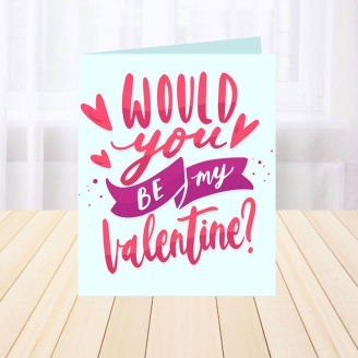 Be My Valentine Greeting Wishes