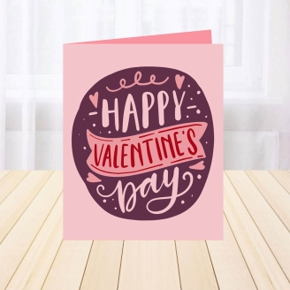 Happy Valentine's Day Greeting Card