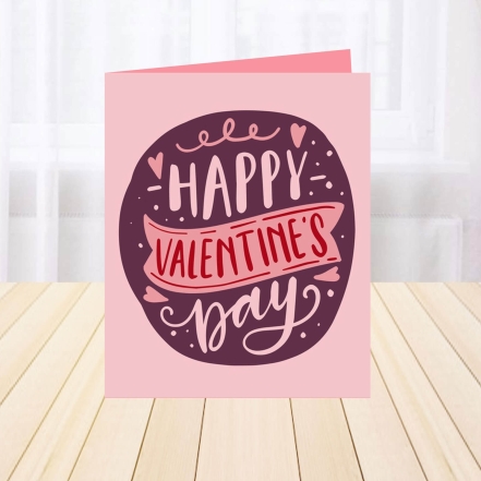 Happy Valentine's Day Greeting Card
