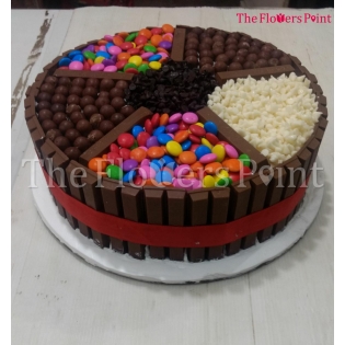 KitKat Gems Cake delivered in Hapur