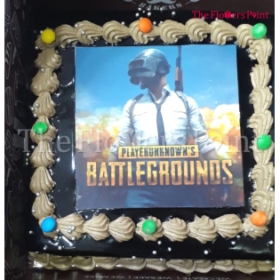 Pubg Photo Cake delivered in Varanasi