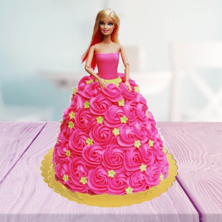 Strawberry Princess Cake