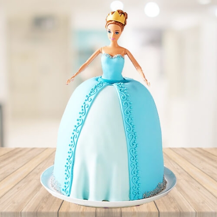 Cute Princess Doll Cake