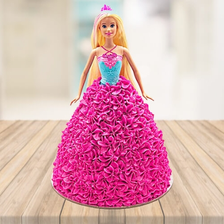 Cute Barbie Princess Cake