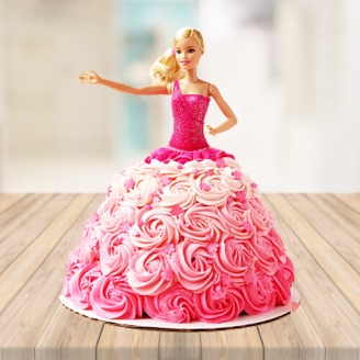 Cinderella Doll Cake