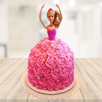 Barbie Princess Doll Cake