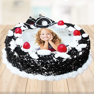 Black Forest Photo Cake 