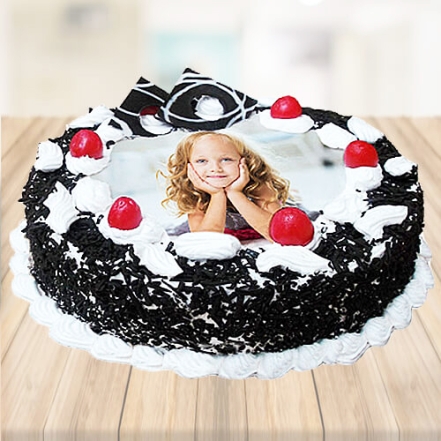Black Forest Photo Cake 