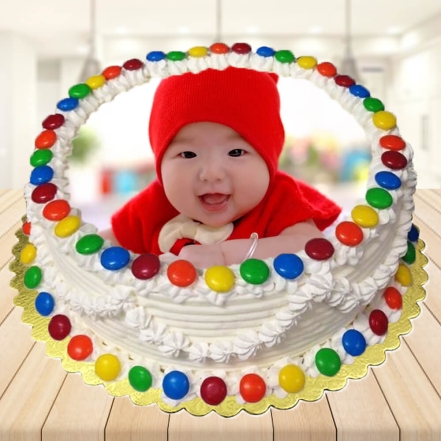 Little Child Photo Cake