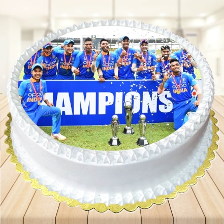 Virat Kohli Chocolate Photo Cake