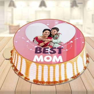 Photo Cake For Best Mom