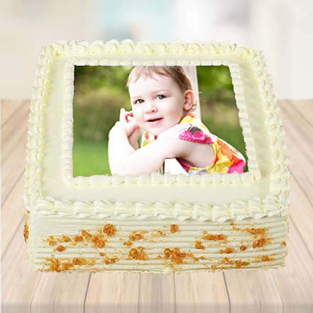 Custom Photo Printed Cake