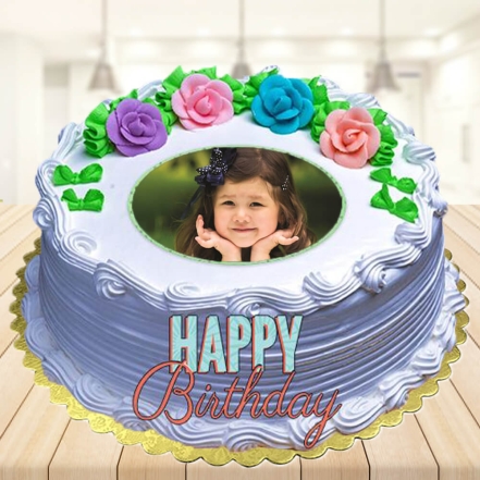 Delight Creamy Photo Cake